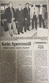 Pressetext aus dem Garmischer Tagblatt 2000